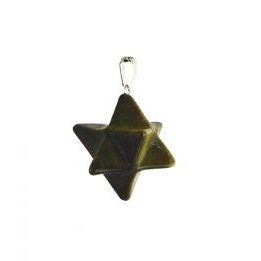 Colgante Merkabas Ojo Tigre 2.5cm